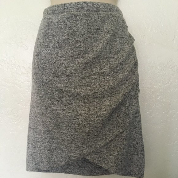 Express Warm Gray Pull On Skirt M NEW - Picture 5 of 6